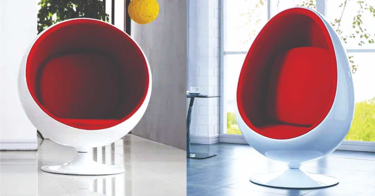 The Egg Chair- Trending Semi-Opened Egg-Shaped Seat