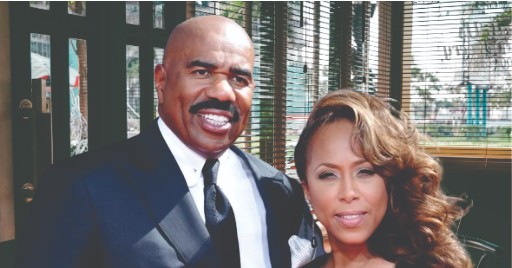 Where did Marjorie and Steve Harvey meet