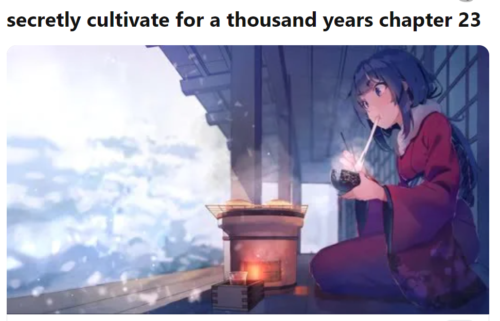 Secretly Cultivate for a Thousand Years